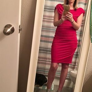 BCBG MaxAzria red dress